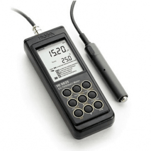 ポータブルEC/TDS/塩分/温度計 HI 9835N