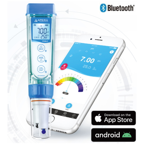 Bluetooth対応防水pHメーター HJ-PH60-Z