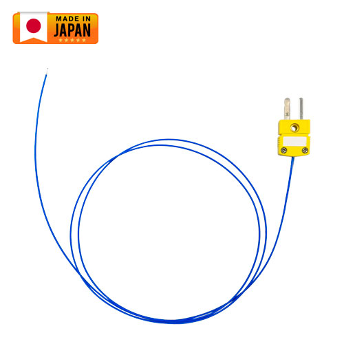 ローコスト先端溶接K熱電対 フッ素樹脂被覆 STK-CN20Fシリーズ 素線径0.2mm [Jセンサ]