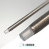 シースK熱電対フッ素樹脂モールド 直径1.0mm (耐薬品/耐腐食)