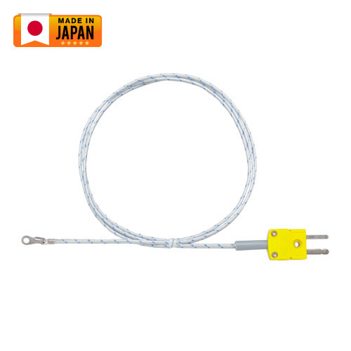 高耐熱ボルトオンタイプ表面温度センサー 素線径0.32mm (ネジ止め型/国産)