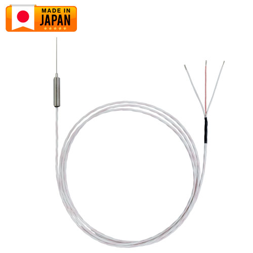 φ1.0mm極細高速応答白金測温抵抗体 Pt100温度センサー