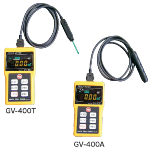 テスラメータ 磁束密度計GV-400A,GV-400T（直流/交流）