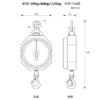 ばね式吊りはかりRTU-30K/RTU-60K/RTU-120K
