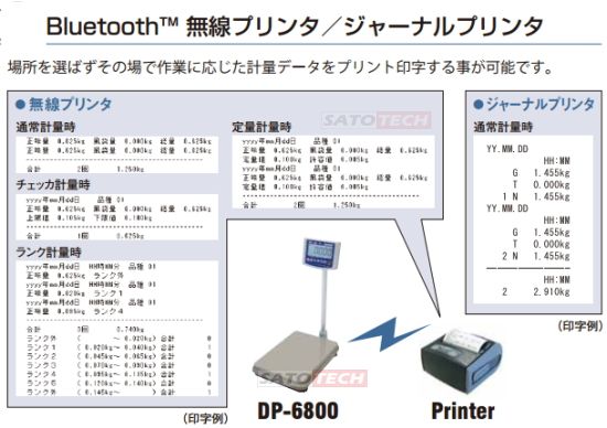 デジタル台はかりDP-6800K（検定付）大和製衡YAMATOがおすすめ｜株式会社佐藤商事