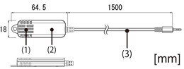 照度紫外線センサISA-3151（TR-74Ui専用）