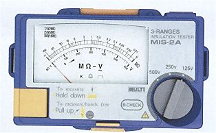 アナログ３レンジ絶縁抵抗計MIS-Aシリーズの格安販売｜株式会社佐藤商事