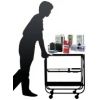 Anemometer folding wagon for building management