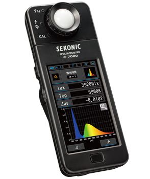 セコニック 分光色彩照度計 スペクトロメーターC-7000の格安販売｜株式