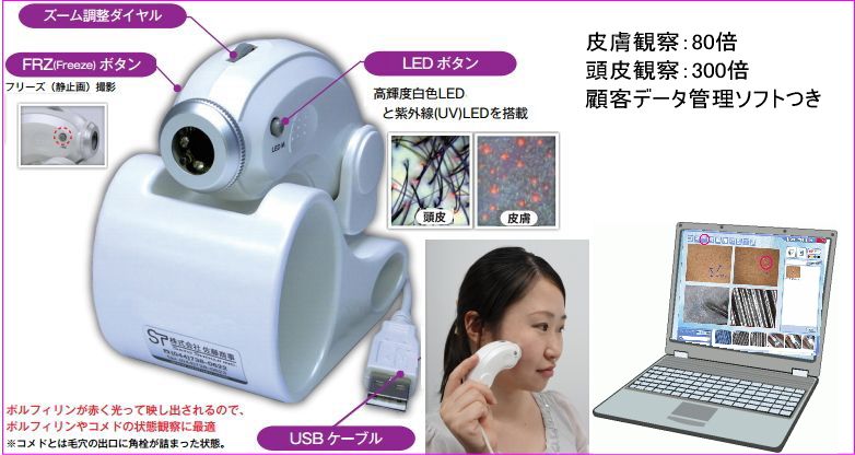美容顯微鏡COMEDO (彩色和UV圖像兩用）→特價中...--大台北尖端儀器