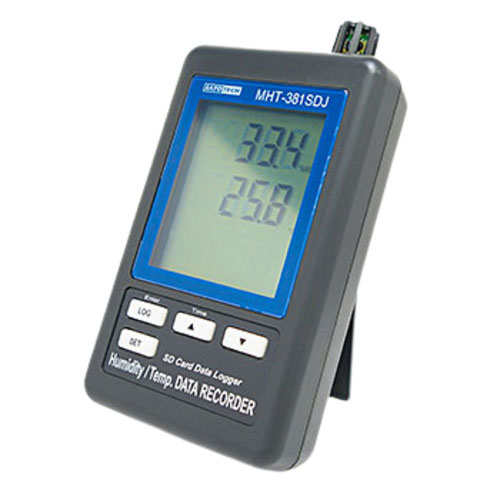 データロガー温湿度計MHT-381SD