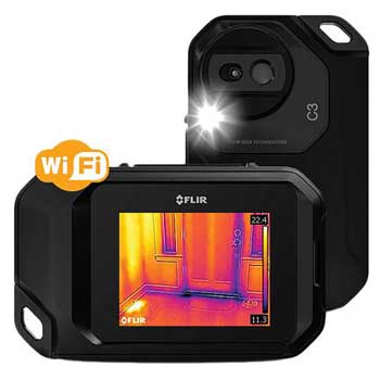 FLIR C3 Wi-Fi付き赤外線サーモグラフィカメラ 国内正規品の格安販売 | 株式会社佐藤商事