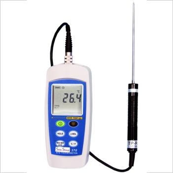 防水デジタル温度計CENTER370（Pt100測温抵抗体中心温度計）の格安販売 