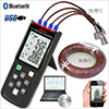 コンクリート養生温度計データロガー4ch熱電対温度計CENTER521（Bluetooth/USB）