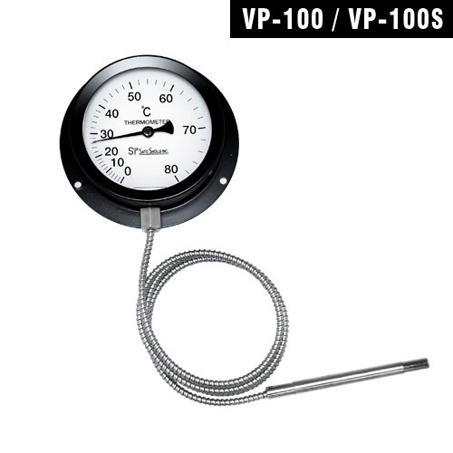サトテック 業務用浴槽用温度計VP-100（隔測温度計）