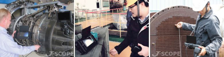 工業用内視鏡ビデオスコープX2000ハイエンドモデルの用途