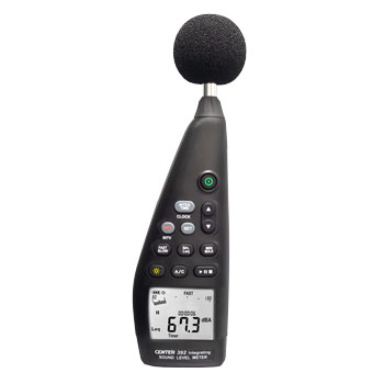 等価騒音レベル測定対応騒音計CENTER392（データロガー）