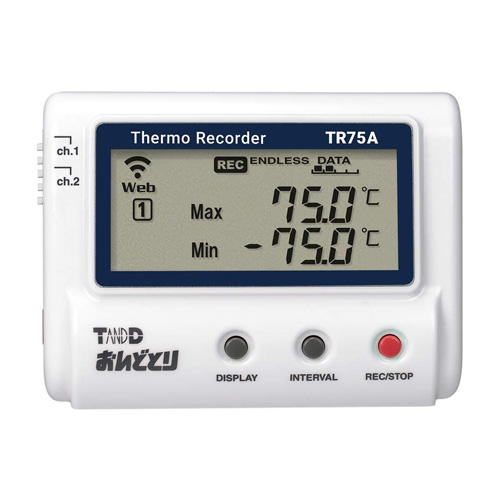 T&D おんどとり TR75A 熱電対温度データロガー