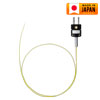 ローコスト先端溶接J熱電対 フッ素樹脂被覆 STJ-CN32Fシリーズ 素線径0.32mm [Jセンサ]