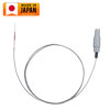 【-99℃低温測定】完全防水/耐薬品フッ素樹脂モールド測温抵抗体 φ2.0 (温度計CENTER376用)