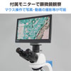 顕微鏡と顕微鏡カメラのセット