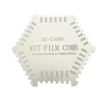 六角形ウェットフィルム膜厚計MJ-CM80